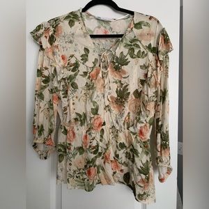 Zara Floral top